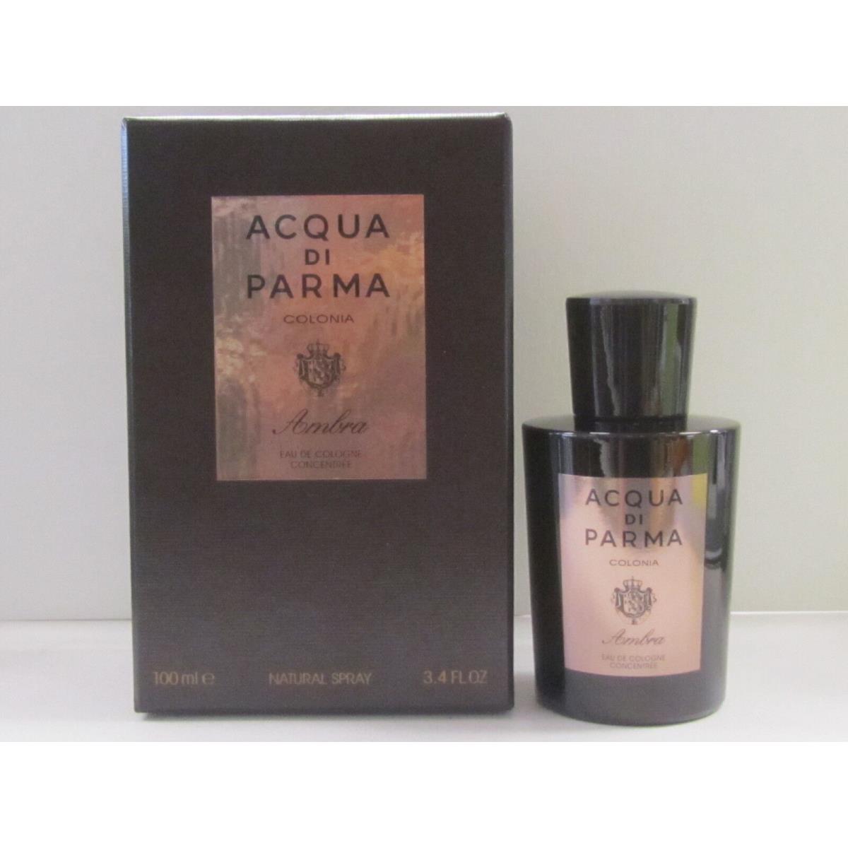 Acqua Di Parma Colonia Ambra For Men 3.4 oz Eau de Cologne Concentree Spray