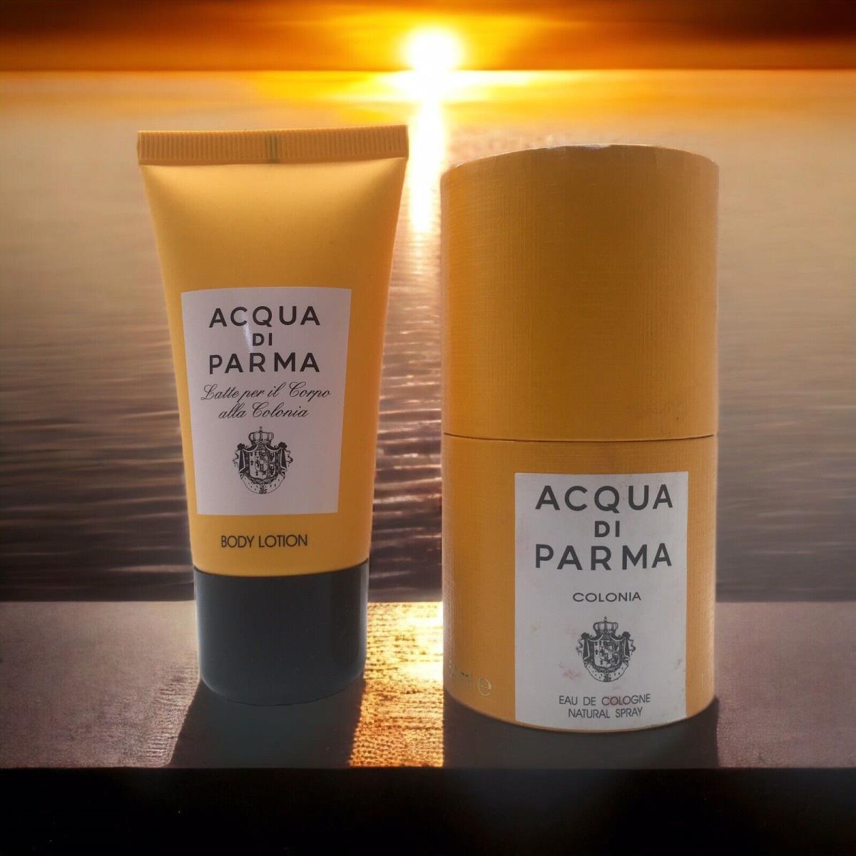 Acqua di Parma Colonia 1.7 fl oz Men`s Eau de Cologne Spray + Body Lotion Duo