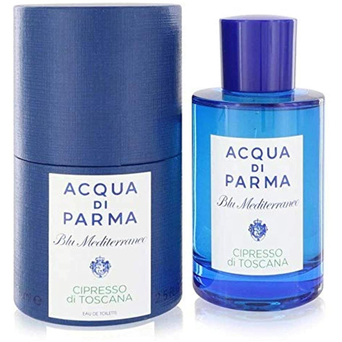 Acqua DI Parma Blu Mediterraneo Cipresso Di Toscana Eau De Toilette Spray 2.5 oz