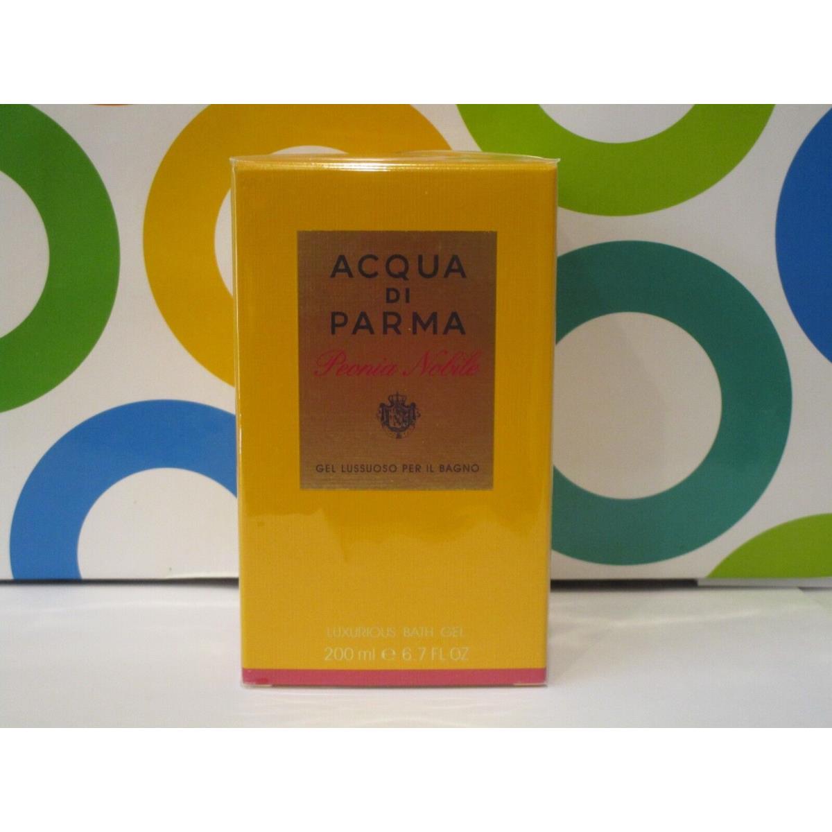 Acqua DI Parma Peonia Nobile Luxurious Bath Gel 6.7 OZ