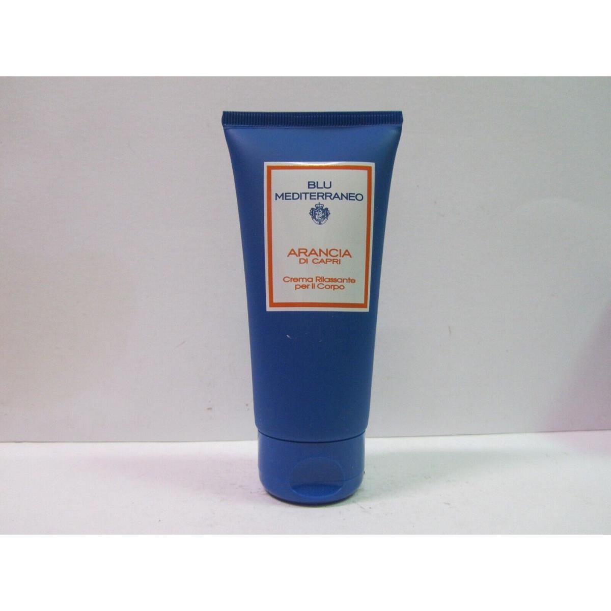 Acqua Di Parma Blu Mediterraneo Arancia Di Capri 2.5 oz Relaxing Body Cream Rare