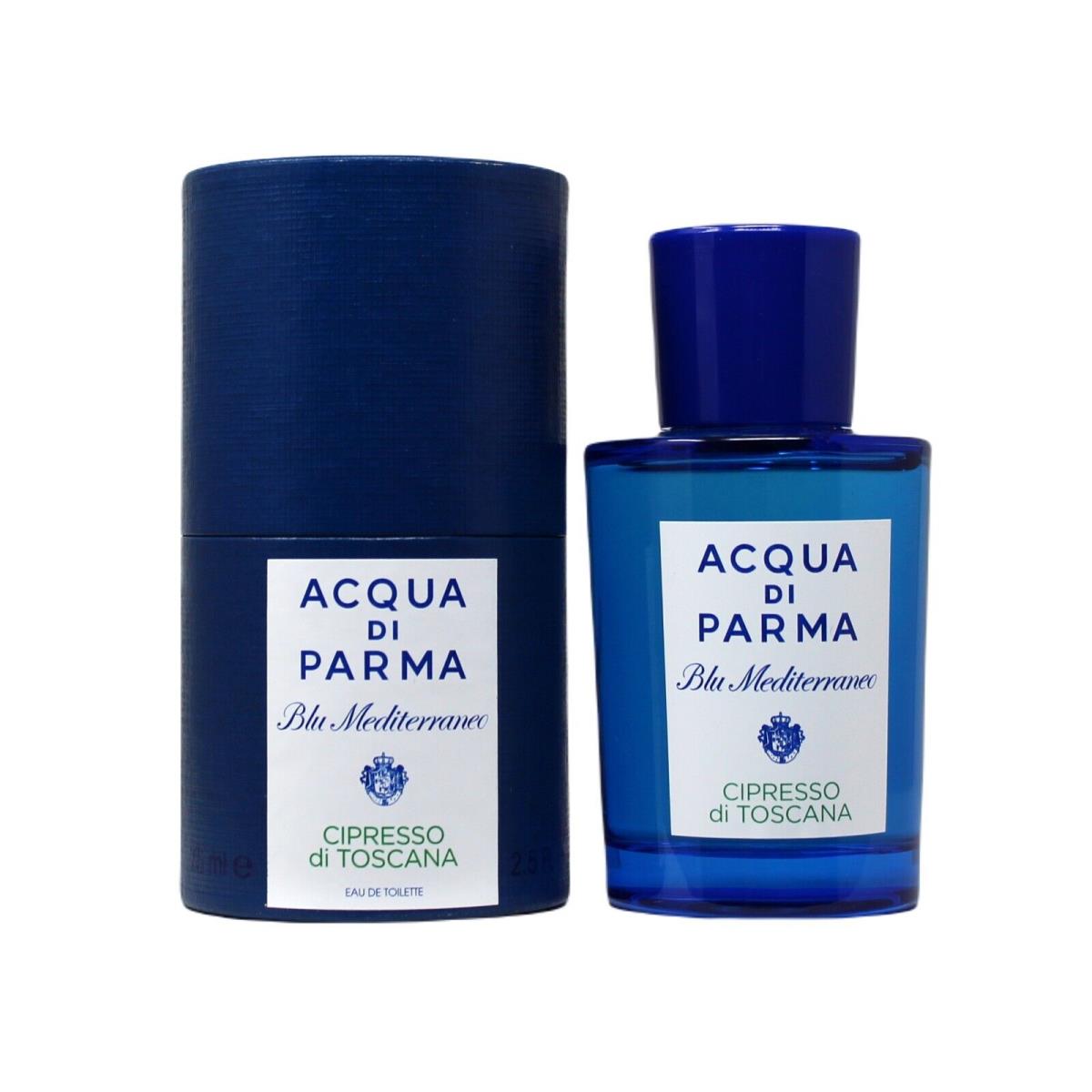 Acqua DI Parma Blu Mediterraneo Cipresso DI Toscana Eau DE Toilette Spray 75ML