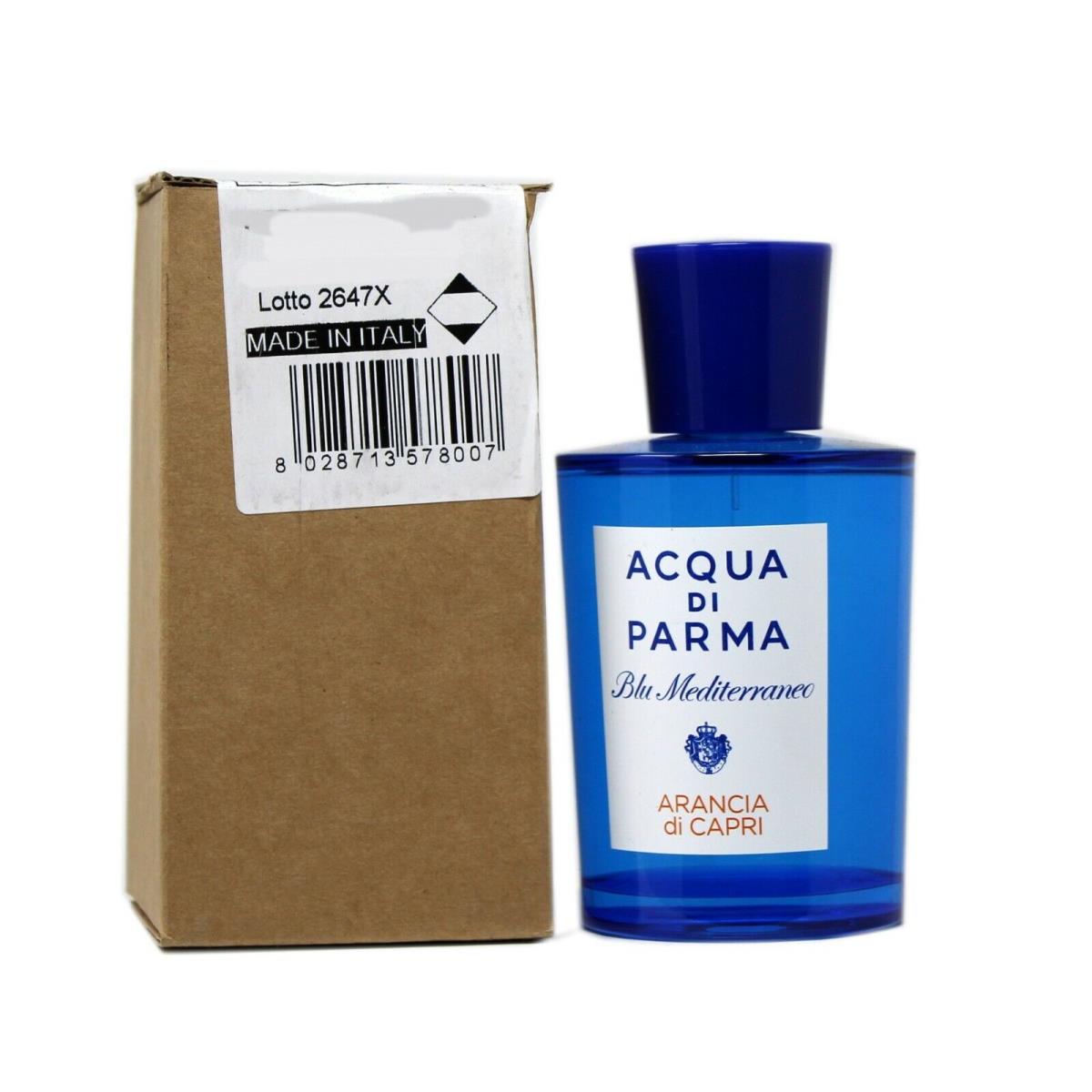 Acqua DI Parma Blu Mediterraneo Arancia DI Capri Eau DE Toilette Spray 150ML T