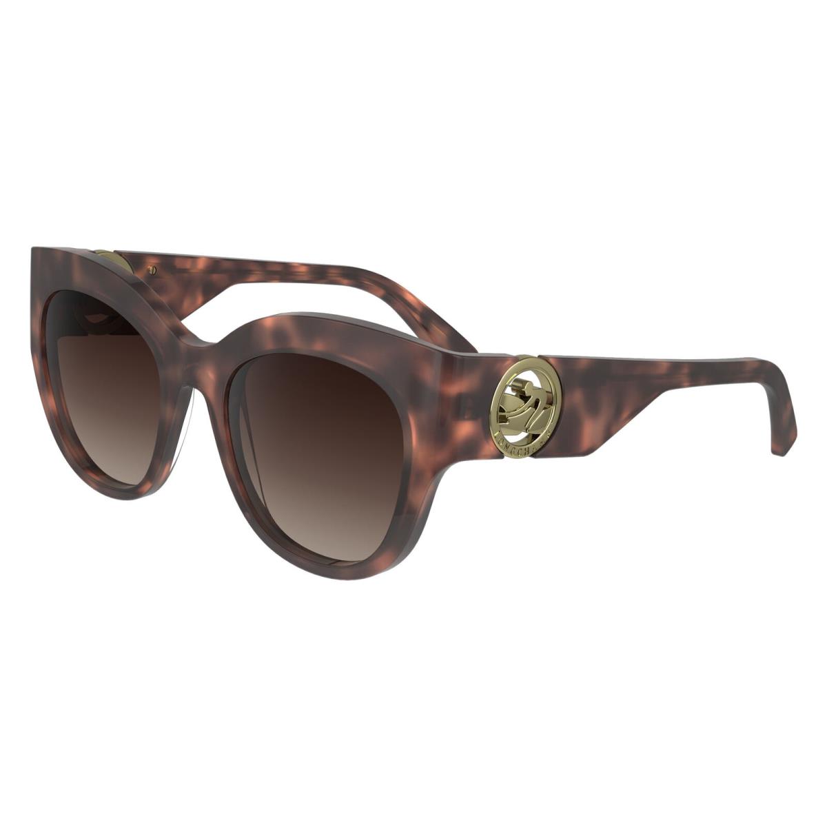 Longchamp LO740S Rose Havana 690 Sunglasses