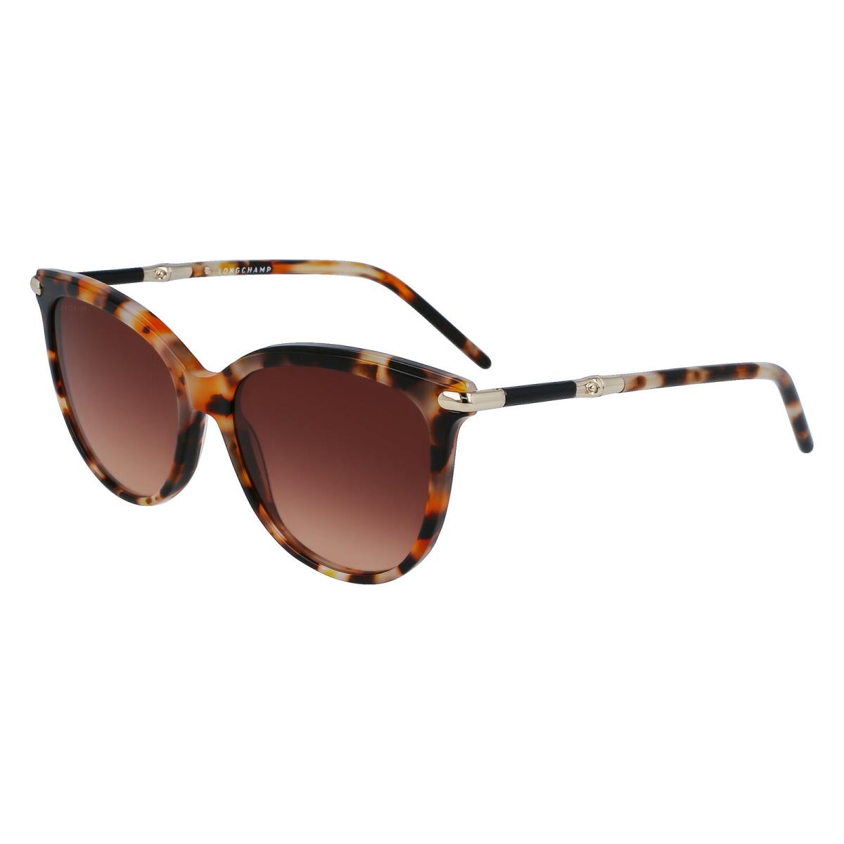 Longchamp LO727S Ochre Havana 239 Sunglasses