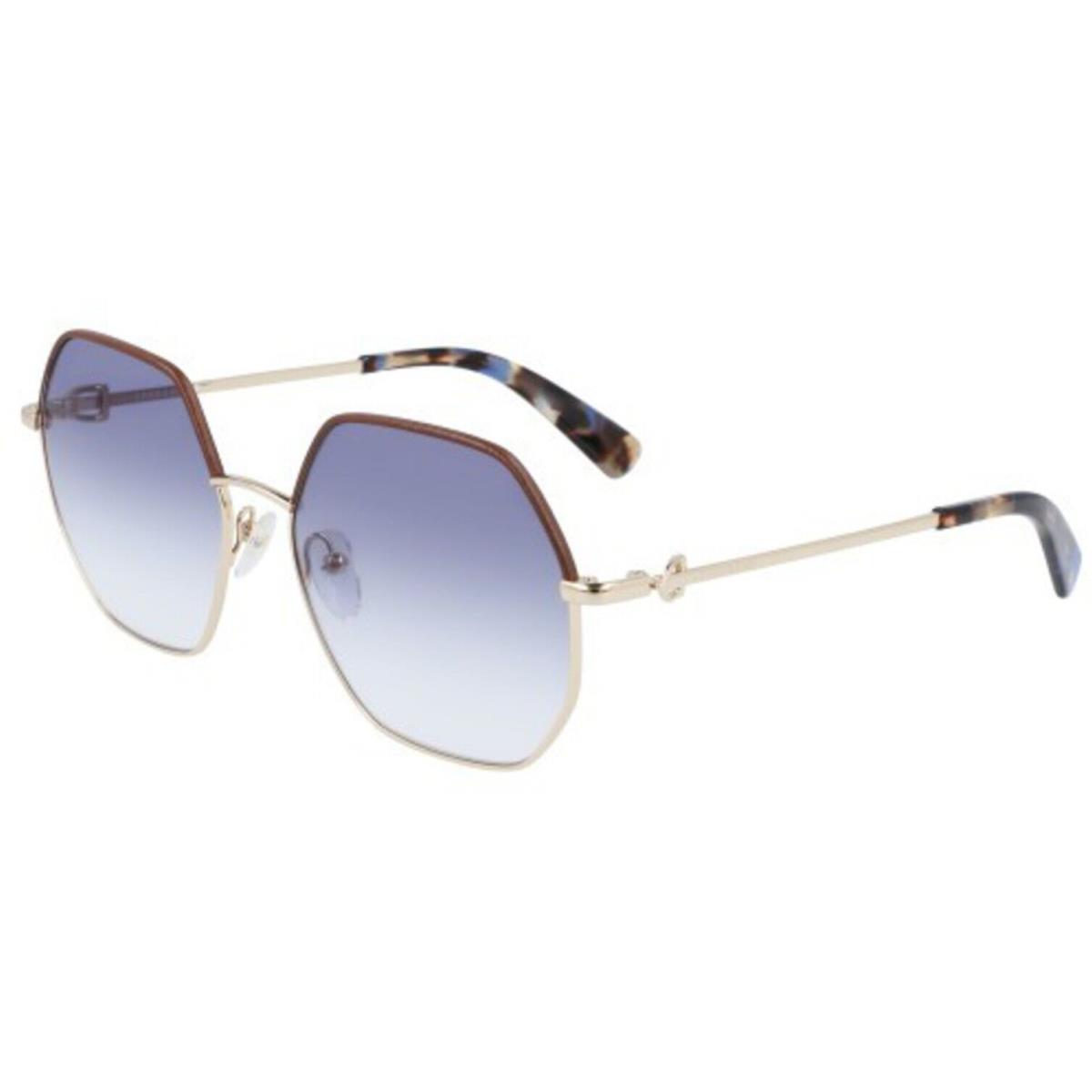 Longchamp LO140SL Gold Blue 719 Sunglasses