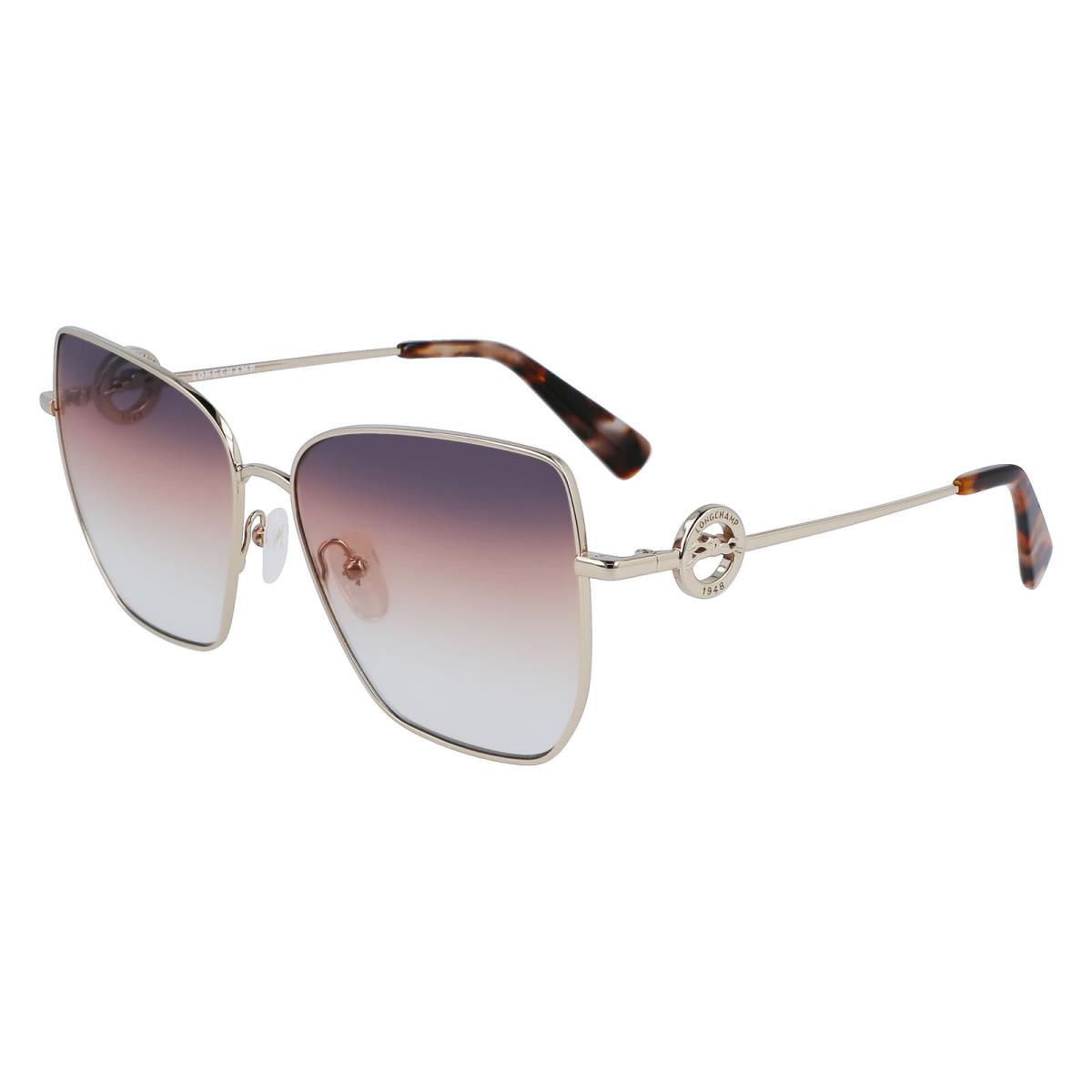 Longchamp LO169S Gold Gradient Blue Brick 726 Sunglasses