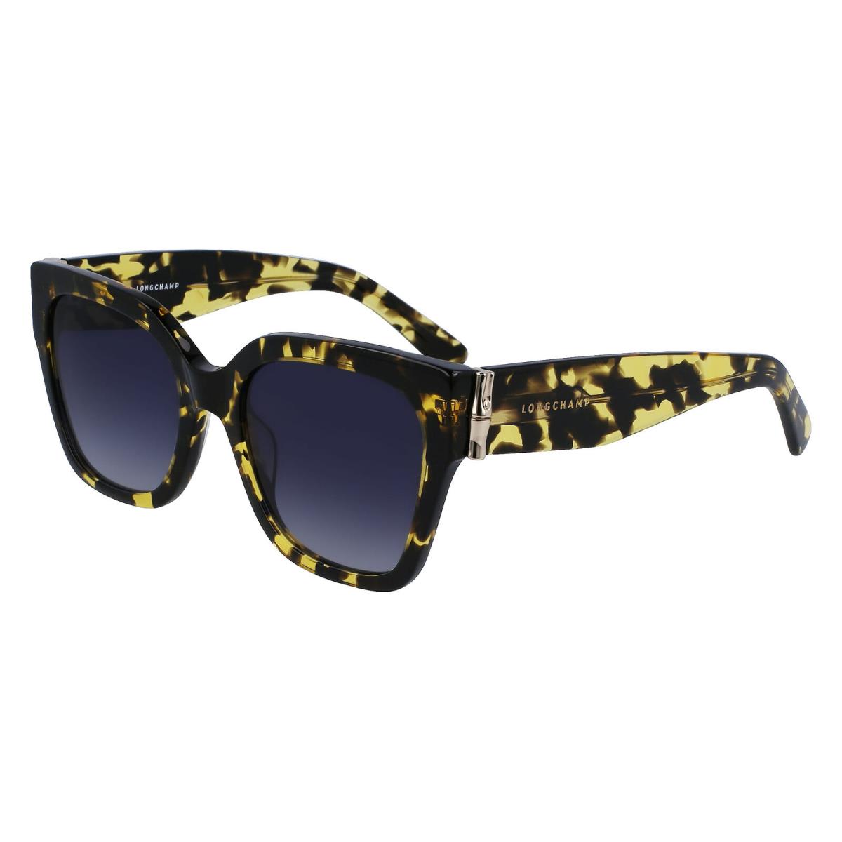 Longchamp LO732S Yellow Havana 243 Sunglasses