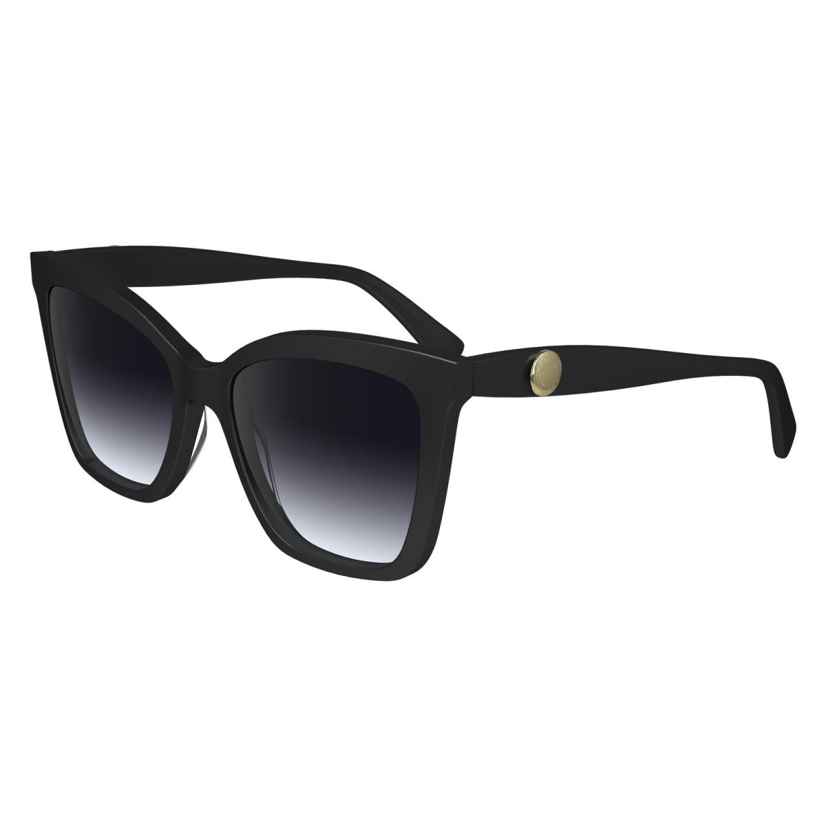 Longchamp LO742S Black 001 Sunglasses