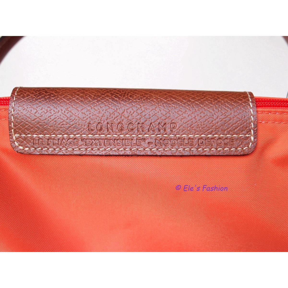 Longchamp  bag   - Marine - navy blue, Handle/Strap: Brown, Hardware: Multicolor 20