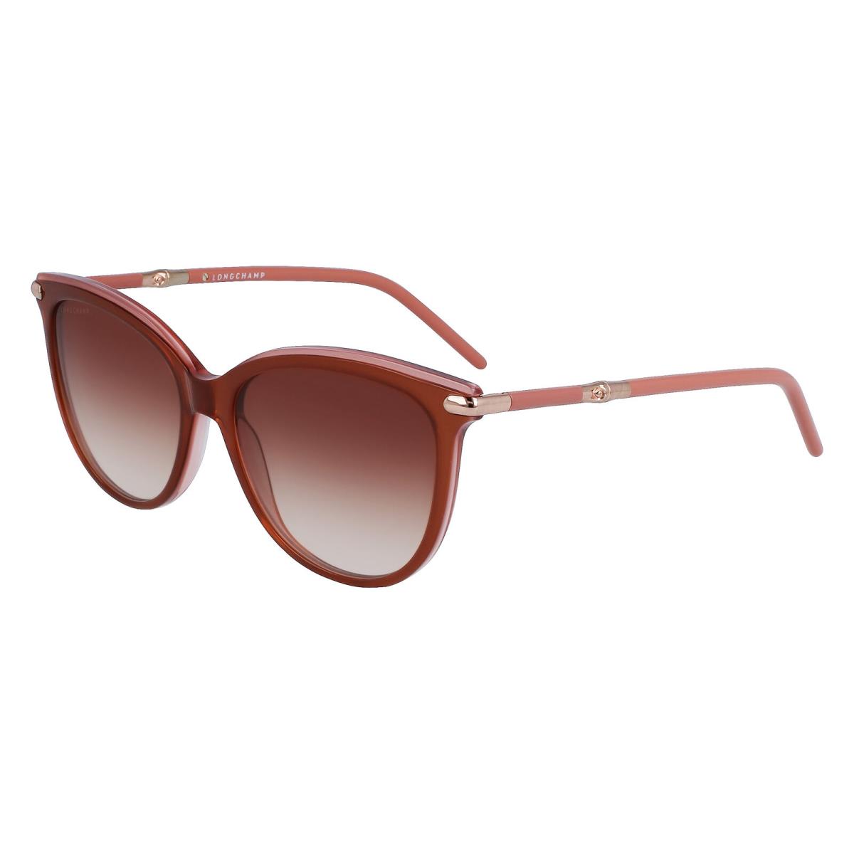 Longchamp LO727S Brown Rose 207 Sunglasses