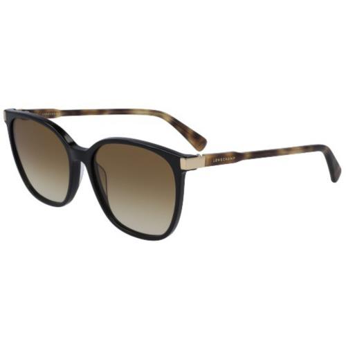 Longchamp LO612S Black Havana 010 Sunglasses