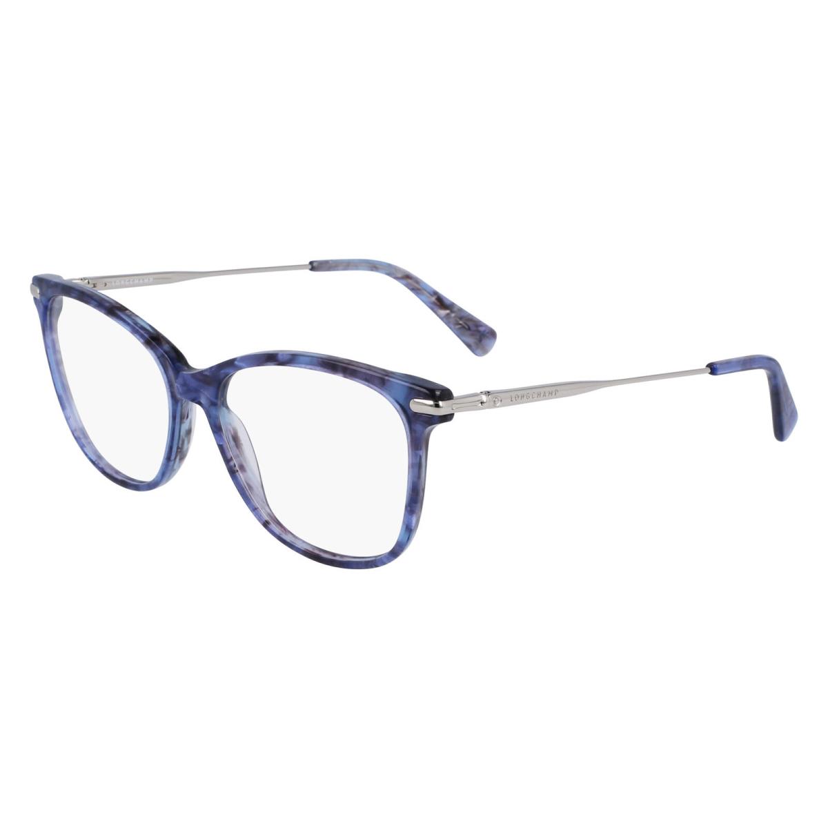 Longchamp LO2691 Textured Blue Grey 406 Eyeglasses