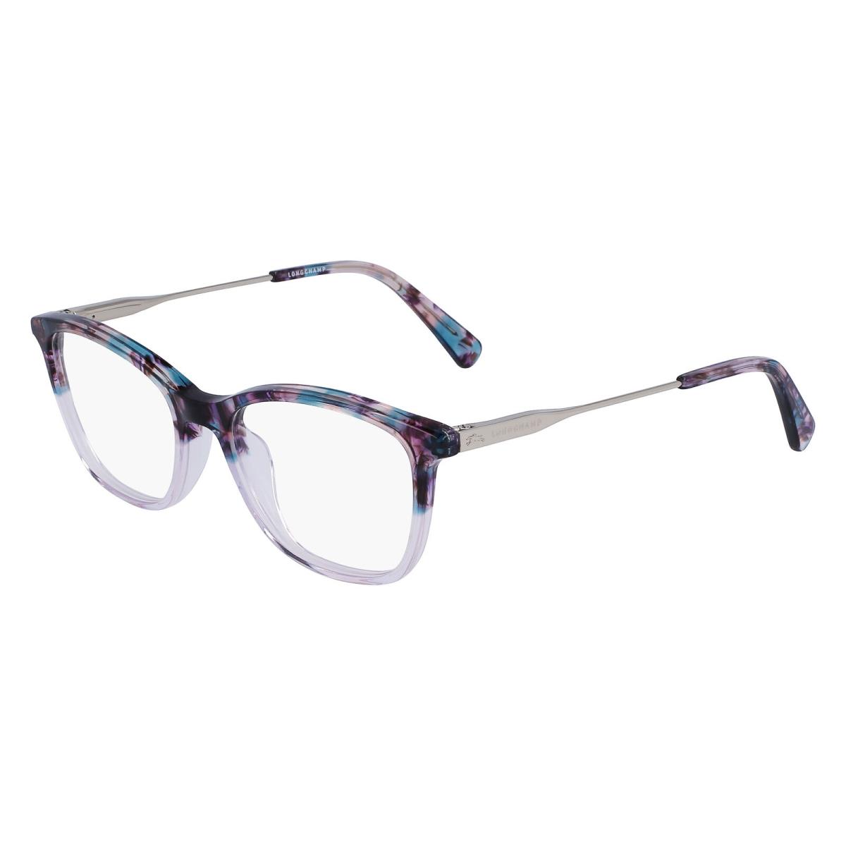 Longchamp LO2683 Textured Petrol Gradient 427 Eyeglasses