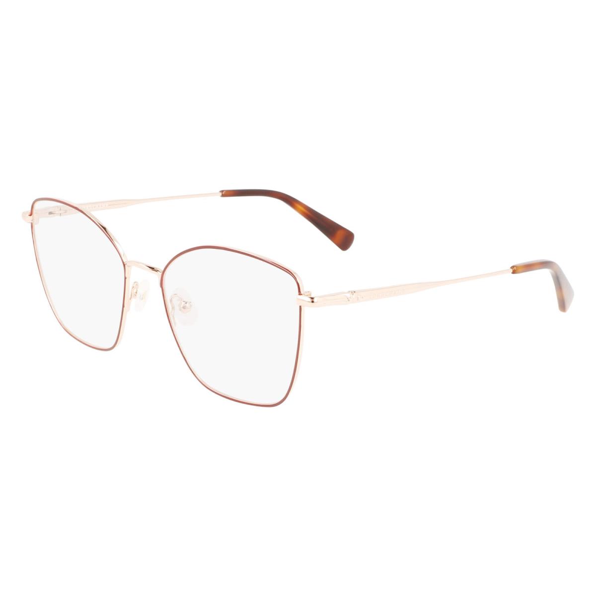 Longchamp LO2151 Rose Gold Burgundy 772 Eyeglasses