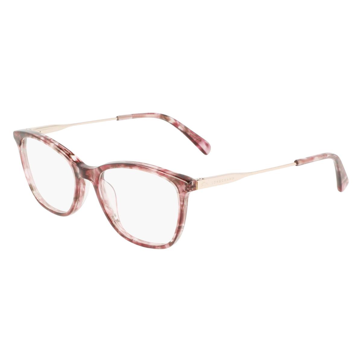 Longchamp LO2683 Textured Rose 615 Eyeglasses