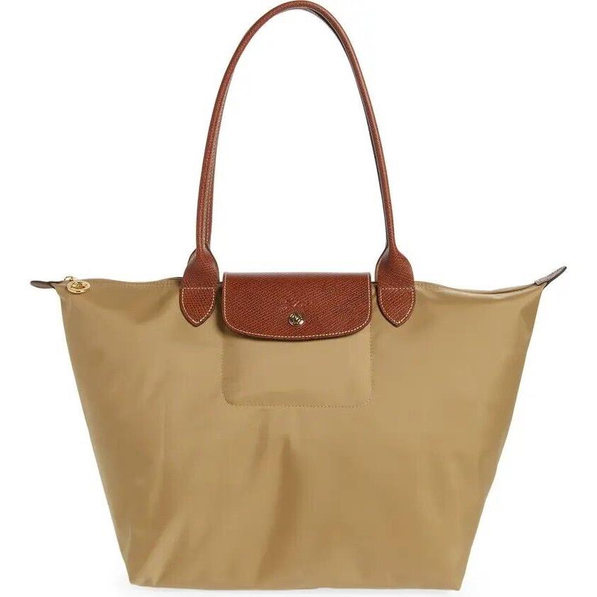 Longchamp Le Pliage Large Nylon Shoulder Tote 1899089 Multi Colors Desert (526)