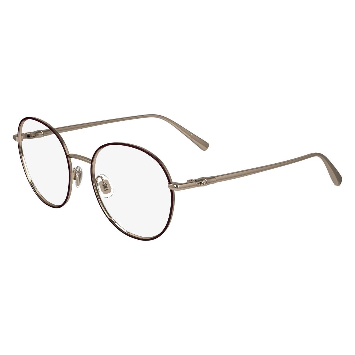 Longchamp LO2160 Rose Gold Burgundy 772 Eyeglasses