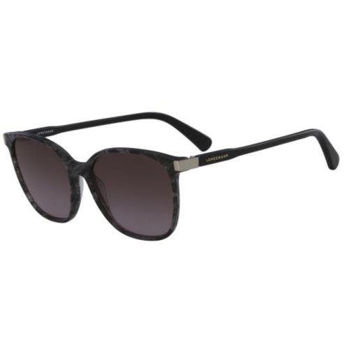 Longchamp LO612S Marble Black 002 Sunglasses