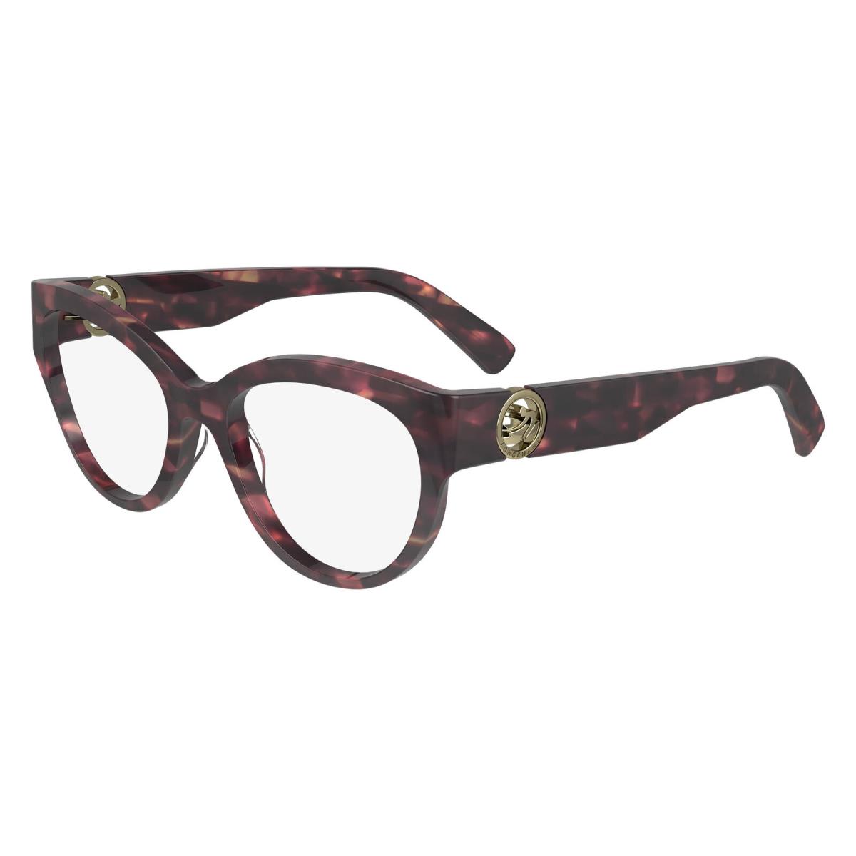 Longchamp LO2728 Textured Red 606 Eyeglasses