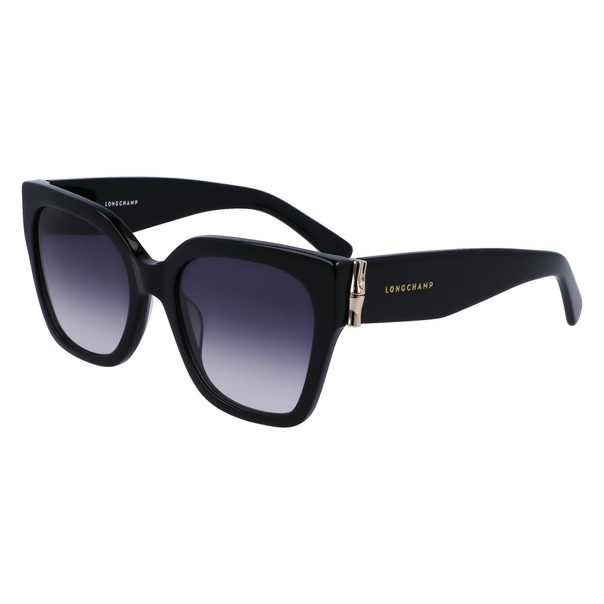 Longchamp LO732S Black 001 Sunglasses