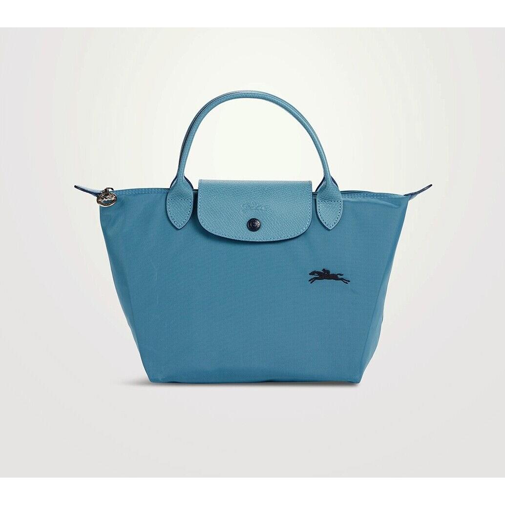 Longchamp  bag  Pliage - Thunderstorm, Handle/Strap: Multicolor, Hardware: Silver 11