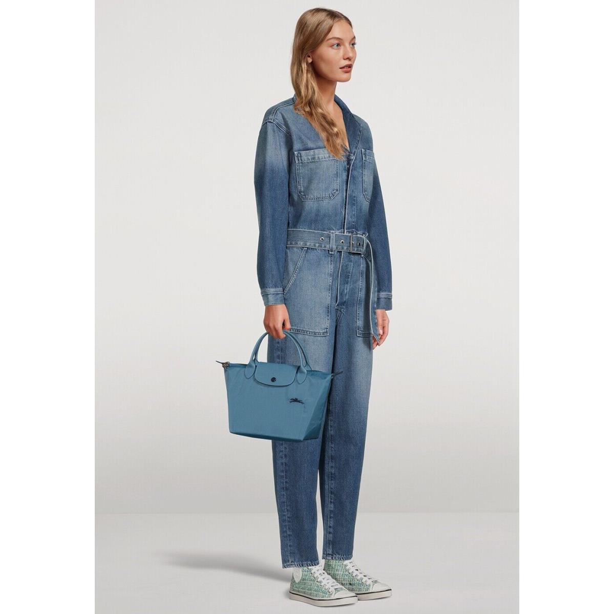 Longchamp  bag  Pliage - Thunderstorm, Handle/Strap: Multicolor, Hardware: Silver 13