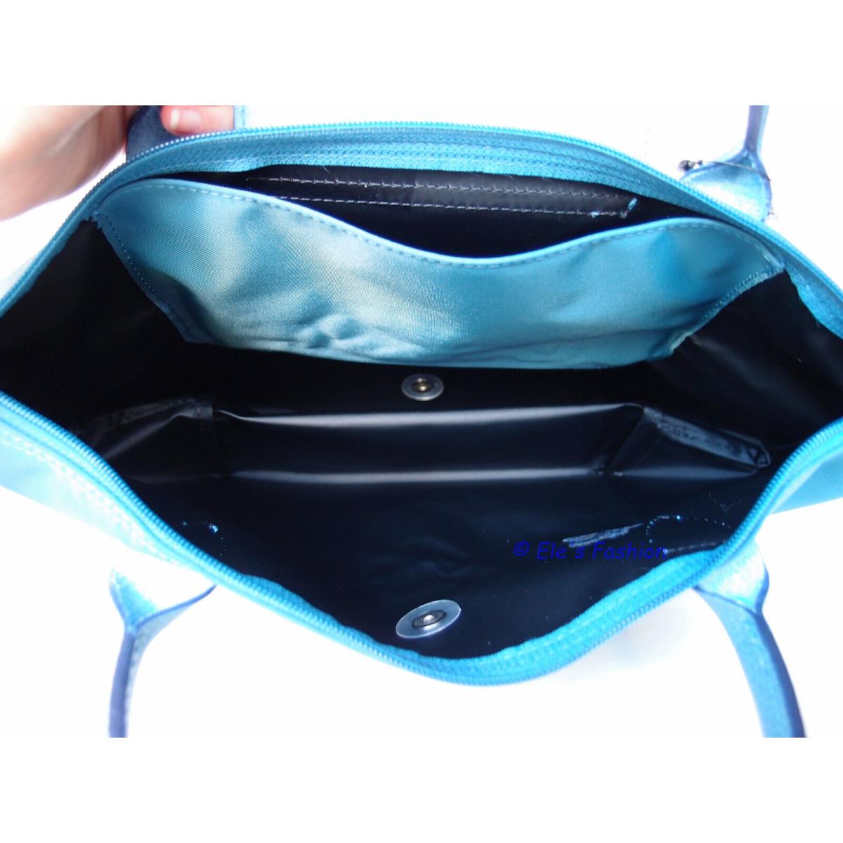 Longchamp  bag  Pliage - Thunderstorm, Handle/Strap: Multicolor, Hardware: Silver 20