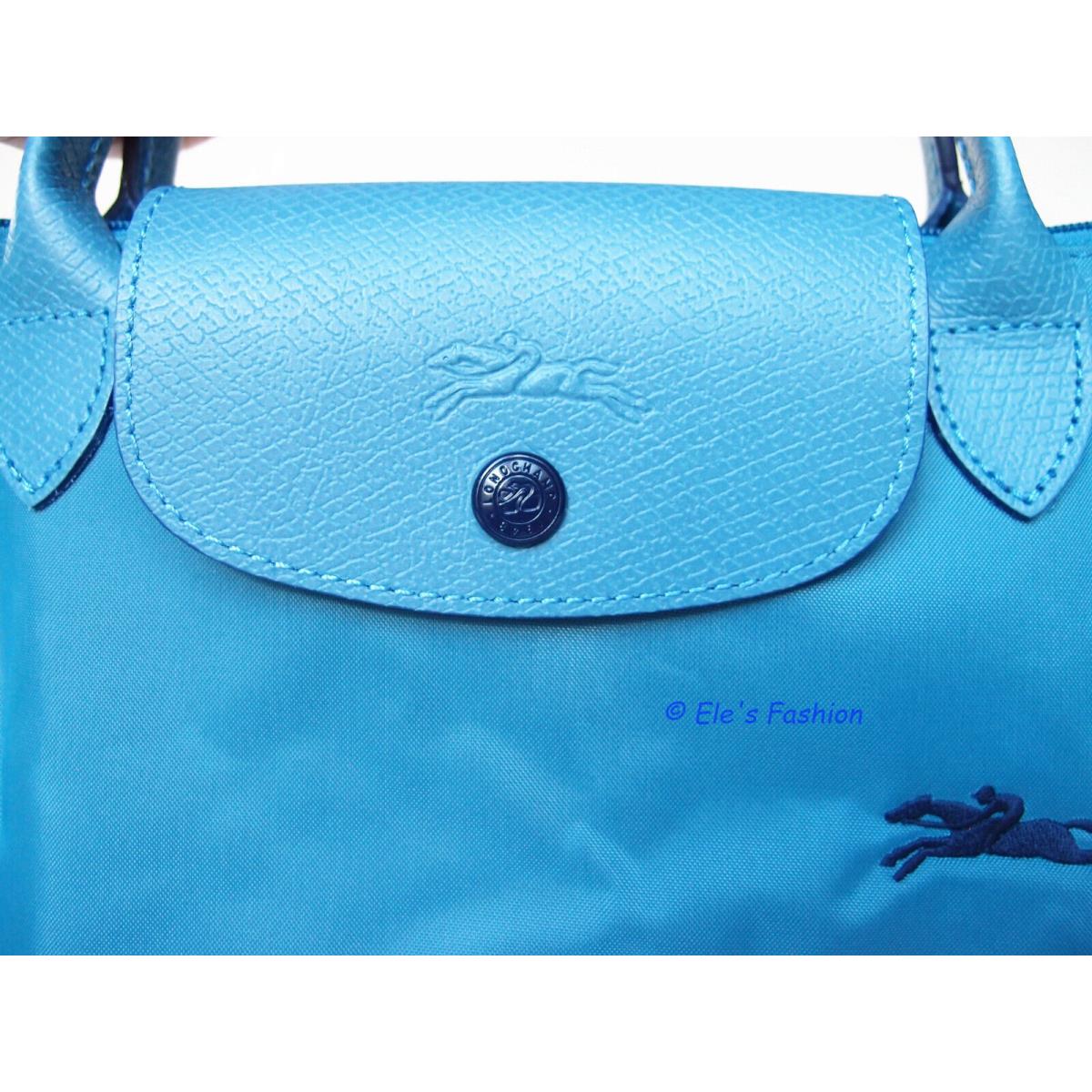 Longchamp  bag  Pliage - Thunderstorm, Handle/Strap: Multicolor, Hardware: Silver 17