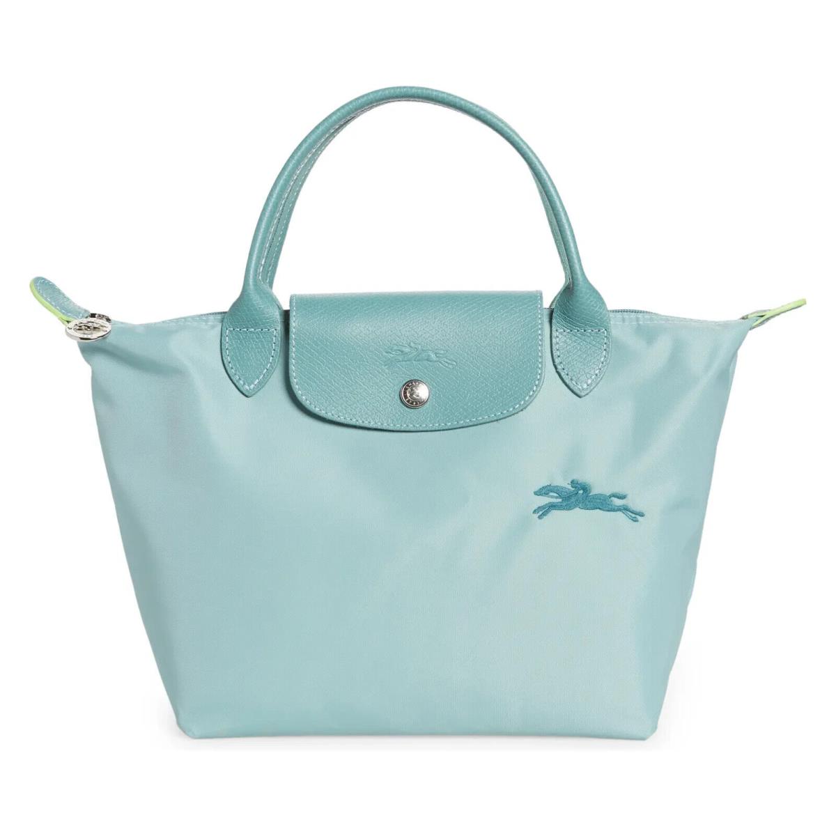 Longchamp Le Pliage Club Type S Small Tote Green Blue Pink Yellow Black Rust Lagoon