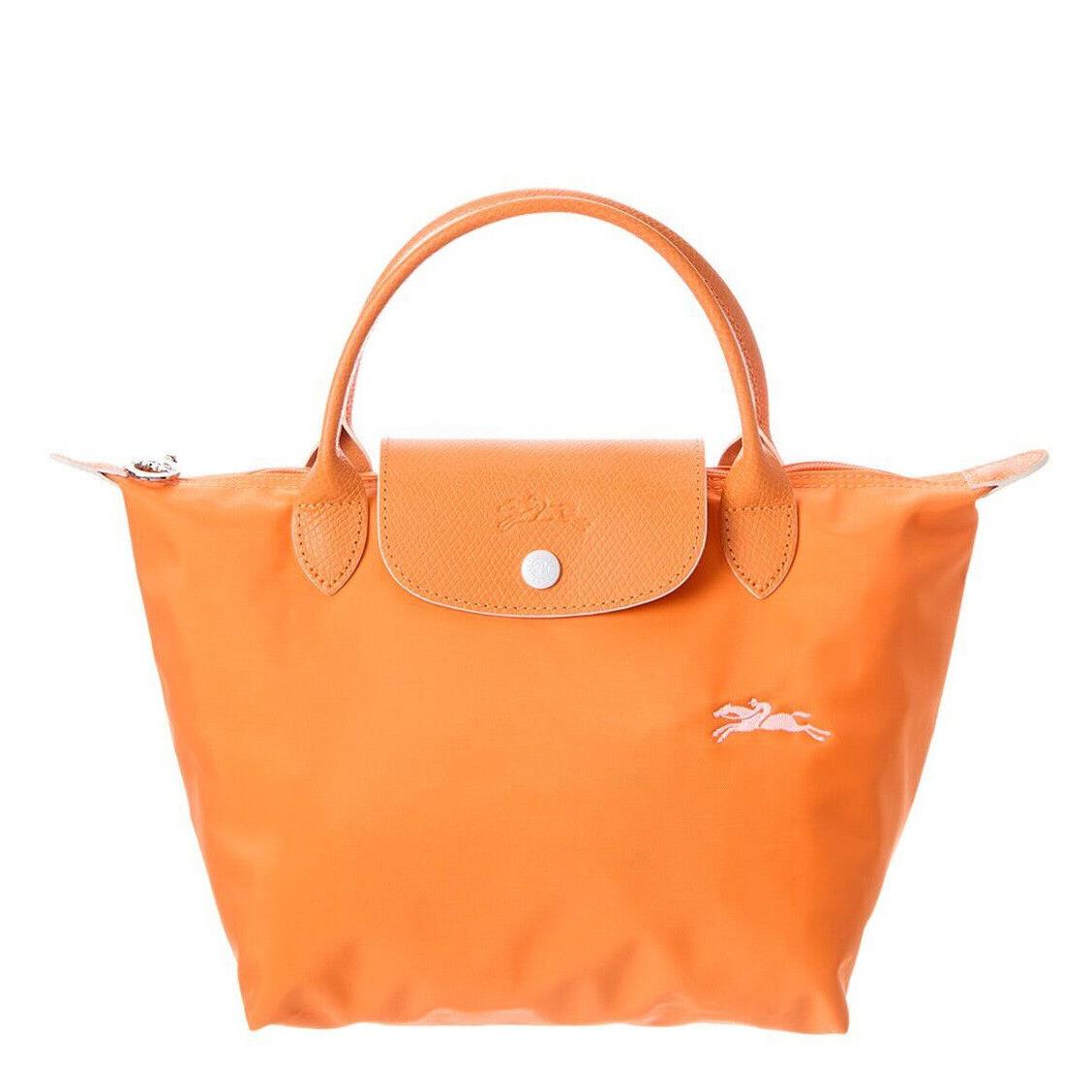 Longchamp Le Pliage Club Type S Small Tote Green Blue Pink Yellow Black Rust Orange