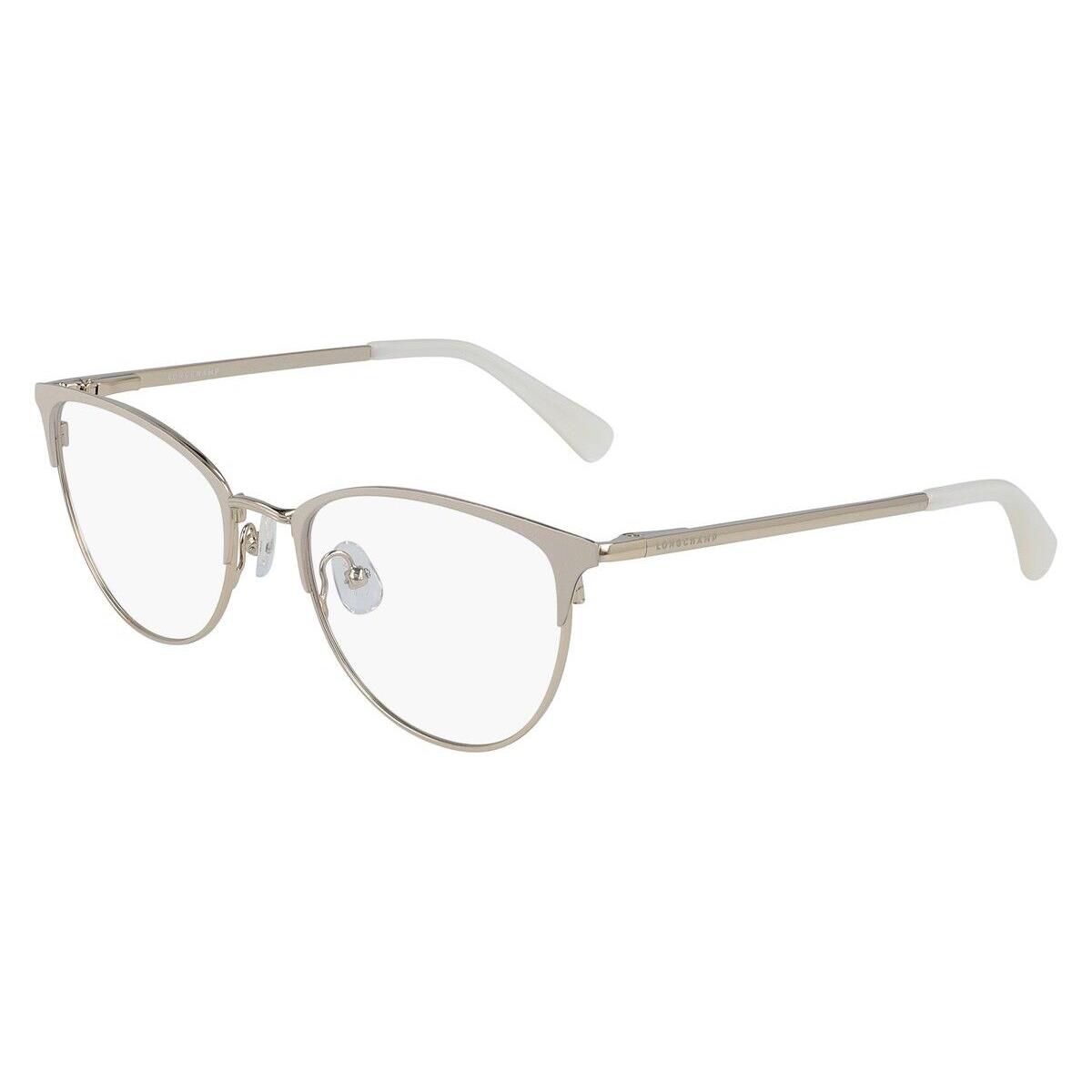 Longchamp LO2120 Eyeglasses Women Natural Rectangle 52mm