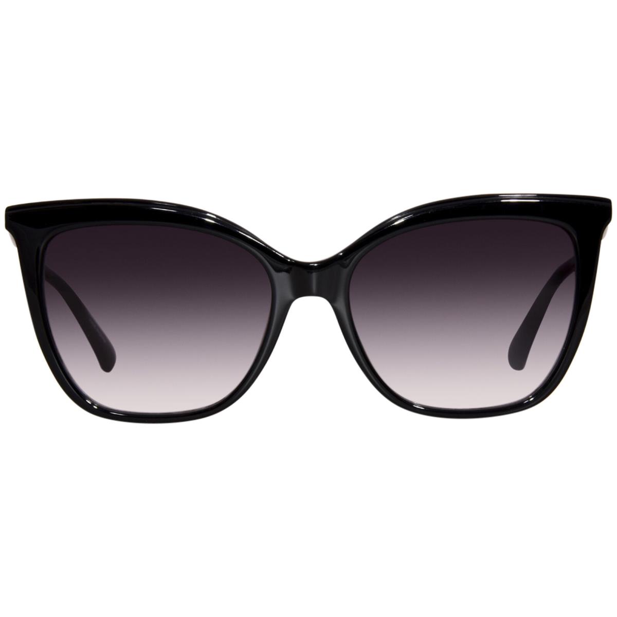 Longchamp LO729S 001 Sunglasses Women`s Black/grey Gradient Square Shape 55mm