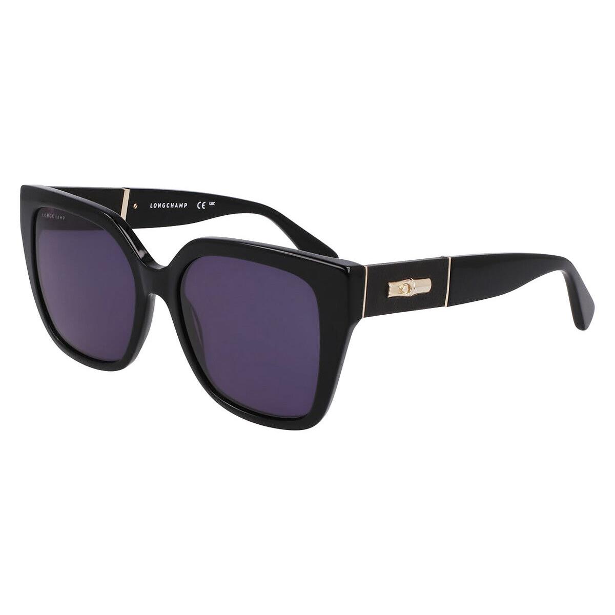 Longchamp LO754SL Sunglasses Women Black 54mm