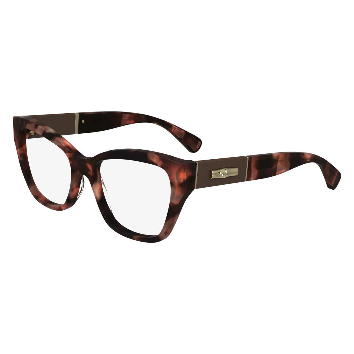 Longchamp LO2742L Red Havana 640 Eyeglasses