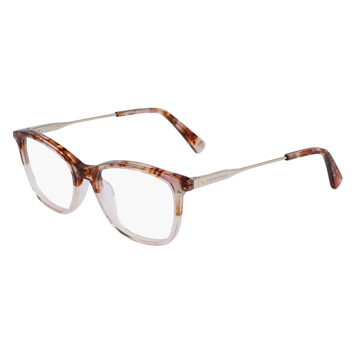 Longchamp LO2683 Eyeglasses Textured Brown Gradient 49mm