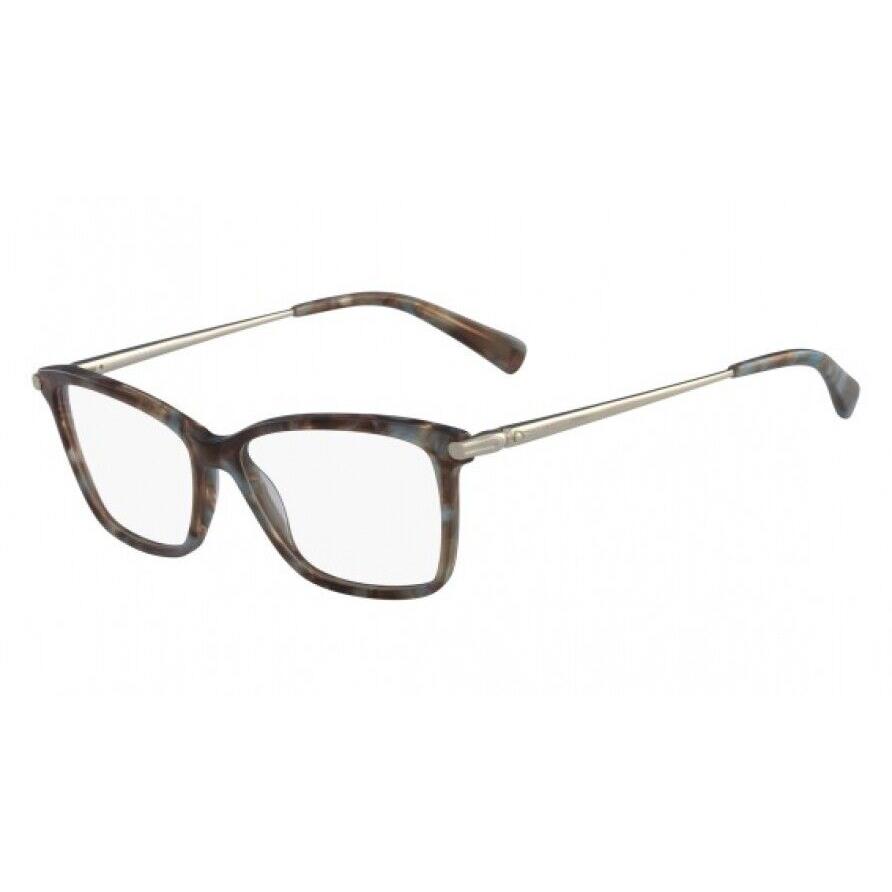 Longchamp LO2621 Eyeglasses 251 Marble Brown Azure