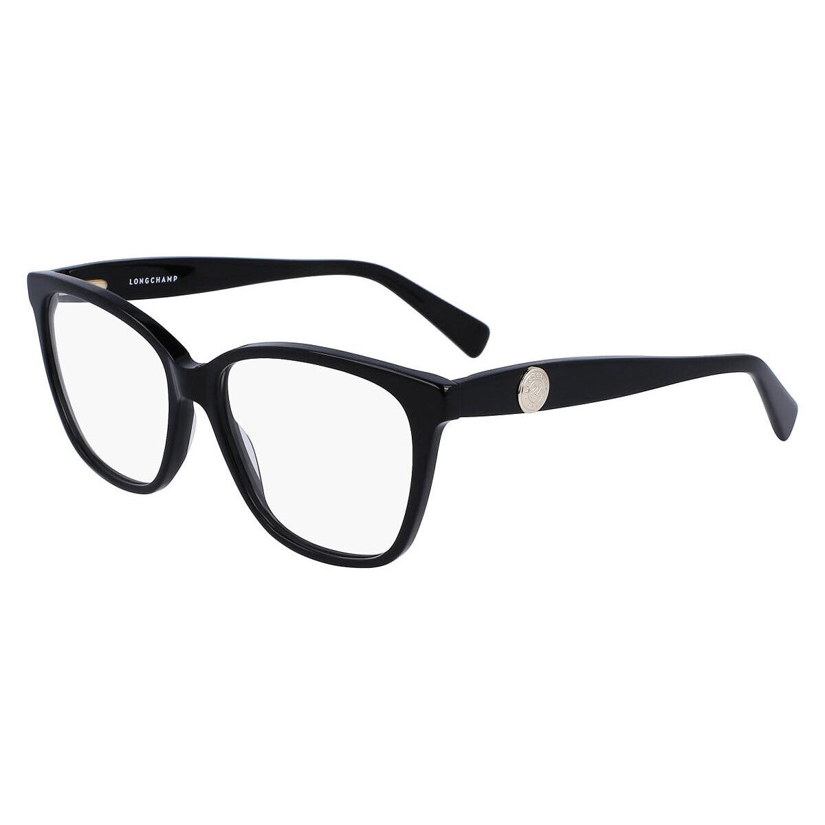 Longchamp LO2715 Eyeglasses Women Black Square 54mm