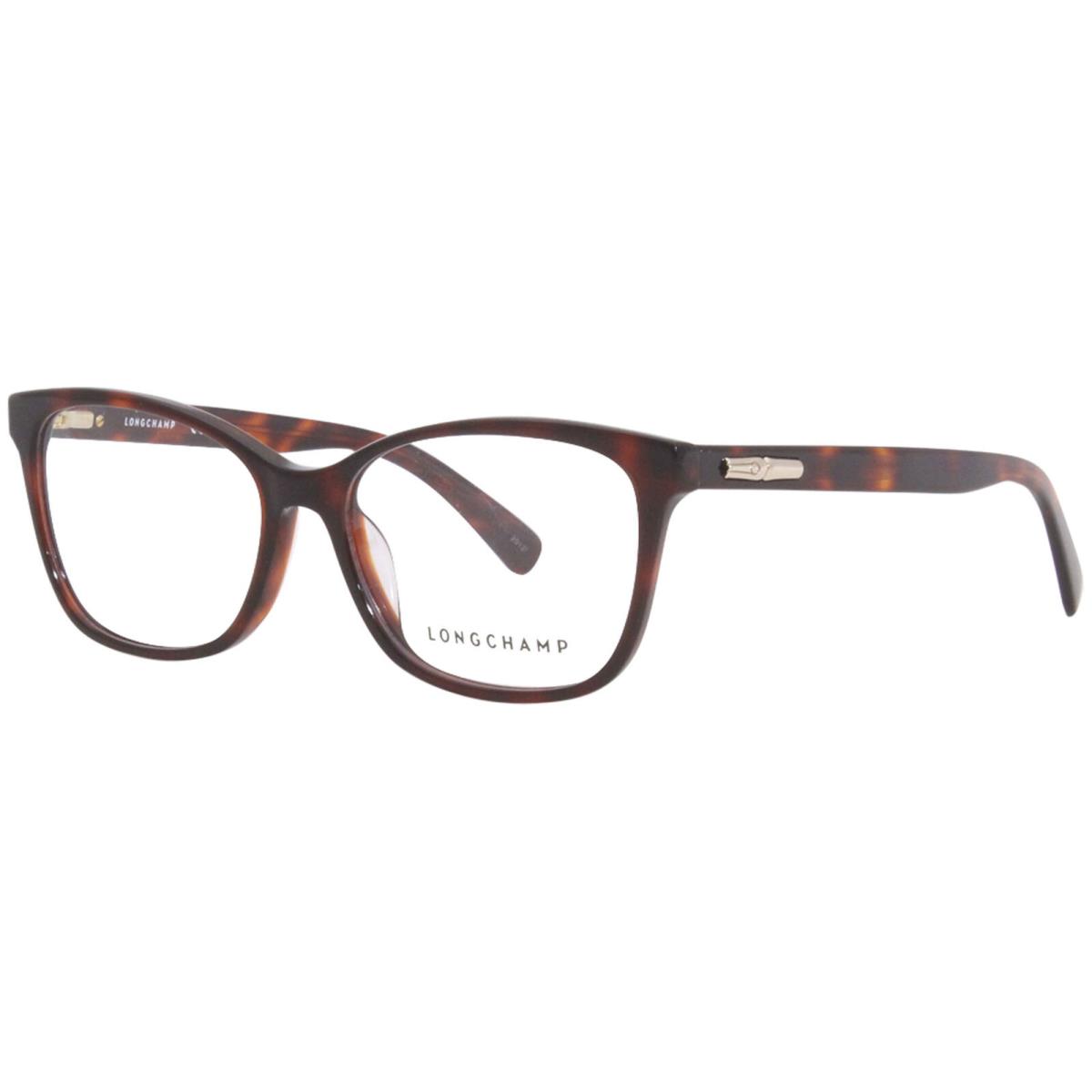 Longchamp LO2680 518 Eyeglasses Women`s Red Havana Full Rim Optical Frame 54mm