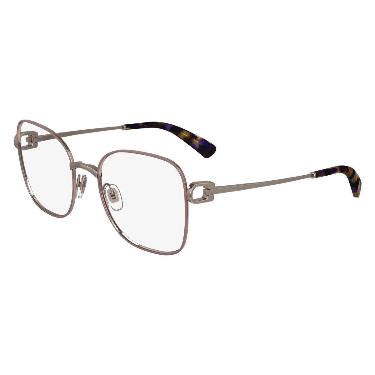 Longchamp LO2163 Rose Gold Burgundy 772 Eyeglasses