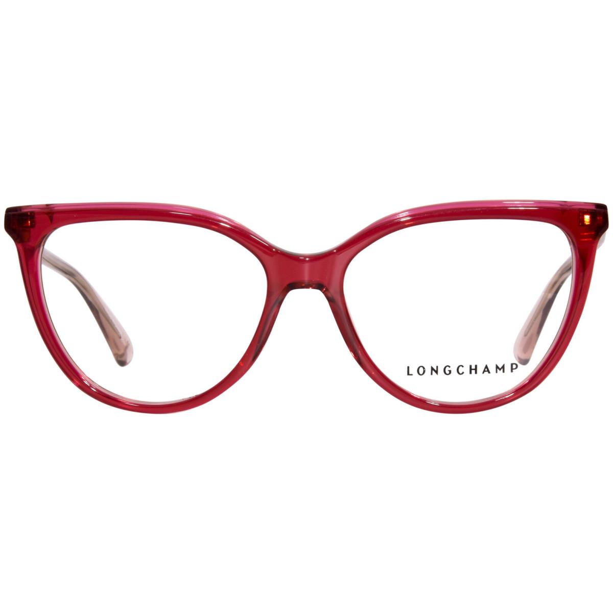 Longchamp LO2717 525 Eyeglasses Women`s Fuchsia/rose Full Rim Oval Shape 53mm