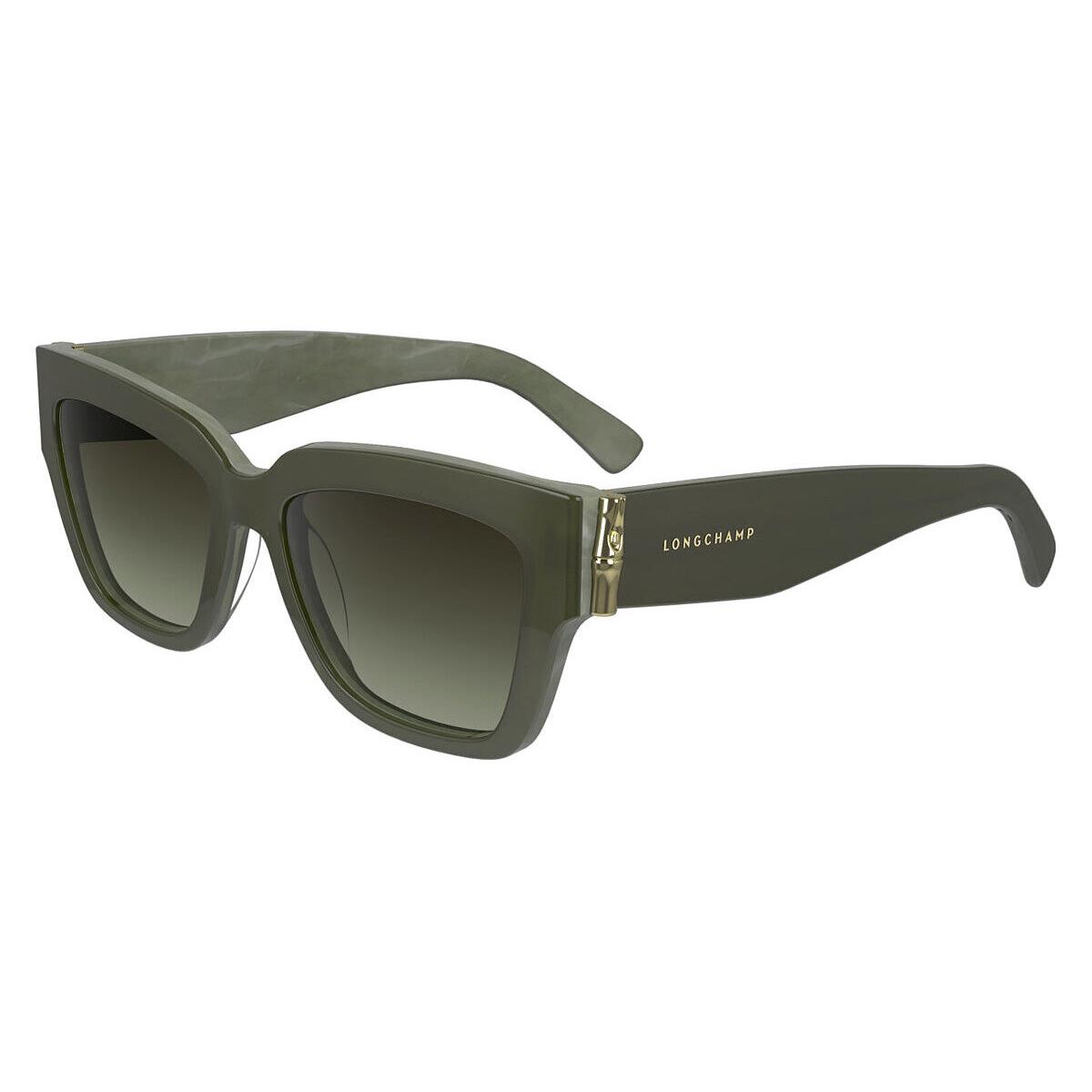 Longchamp Lon Sunglasses Women Sage 53mm - Frame: Sage