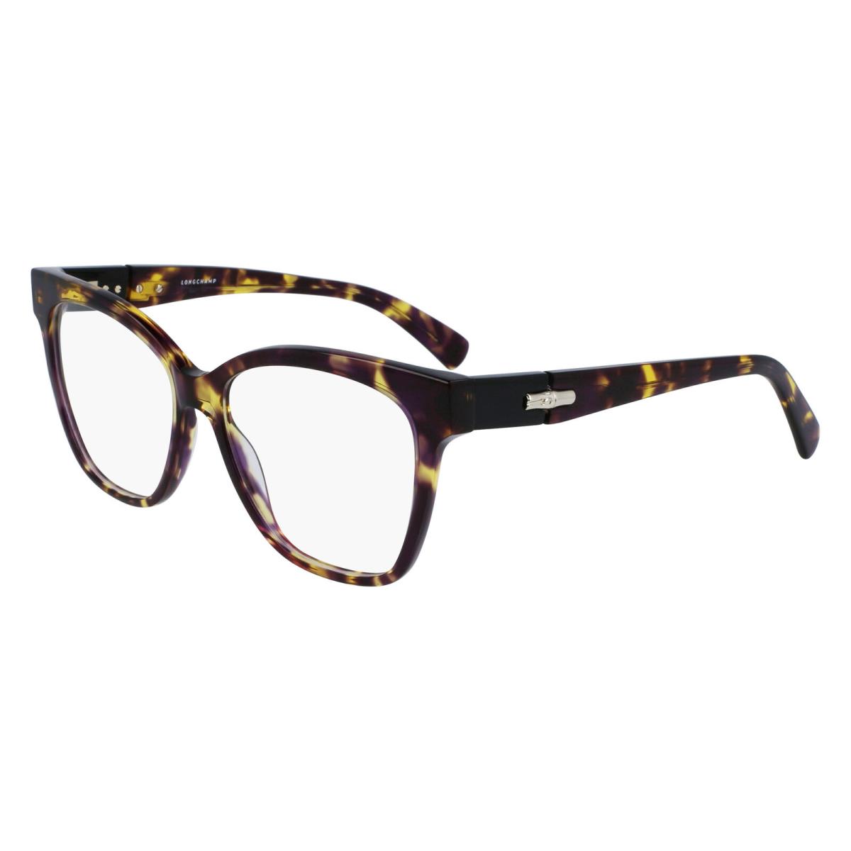 Longchamp LO2704 Tokyo Purple Havana 504 Eyeglasses