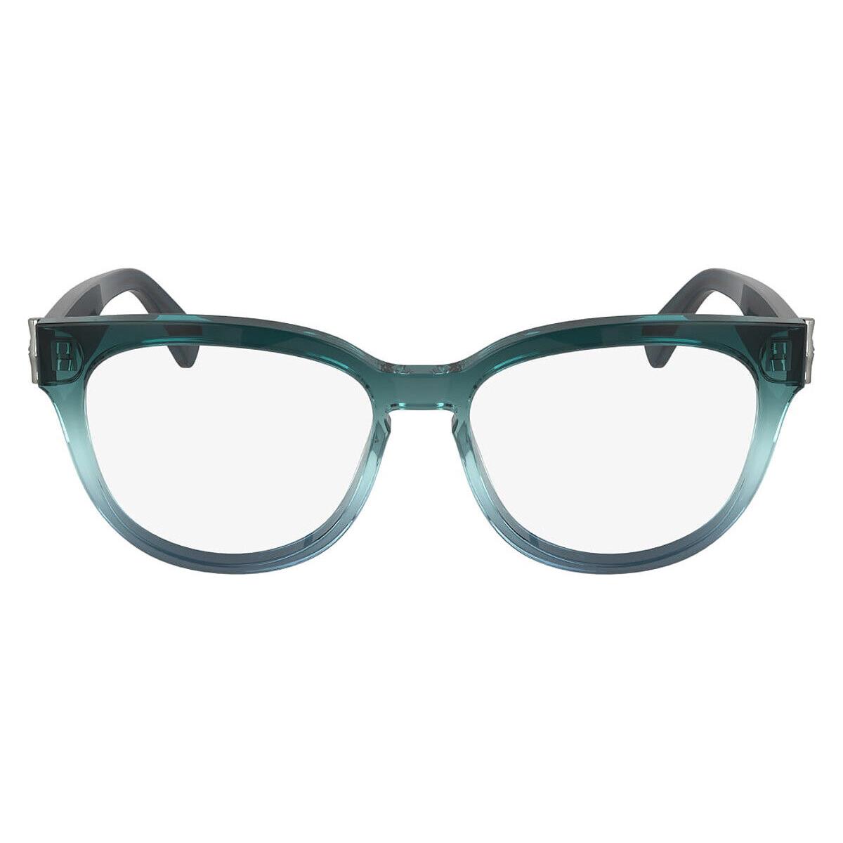 Longchamp Lon Eyeglasses Women Gradient Petrol 52mm