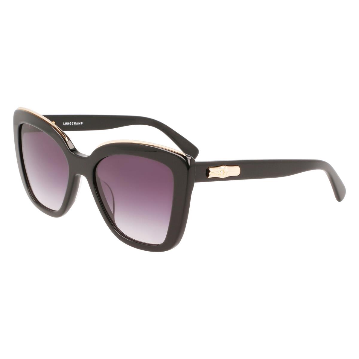 Longchamp LO692S Black 001 Sunglasses