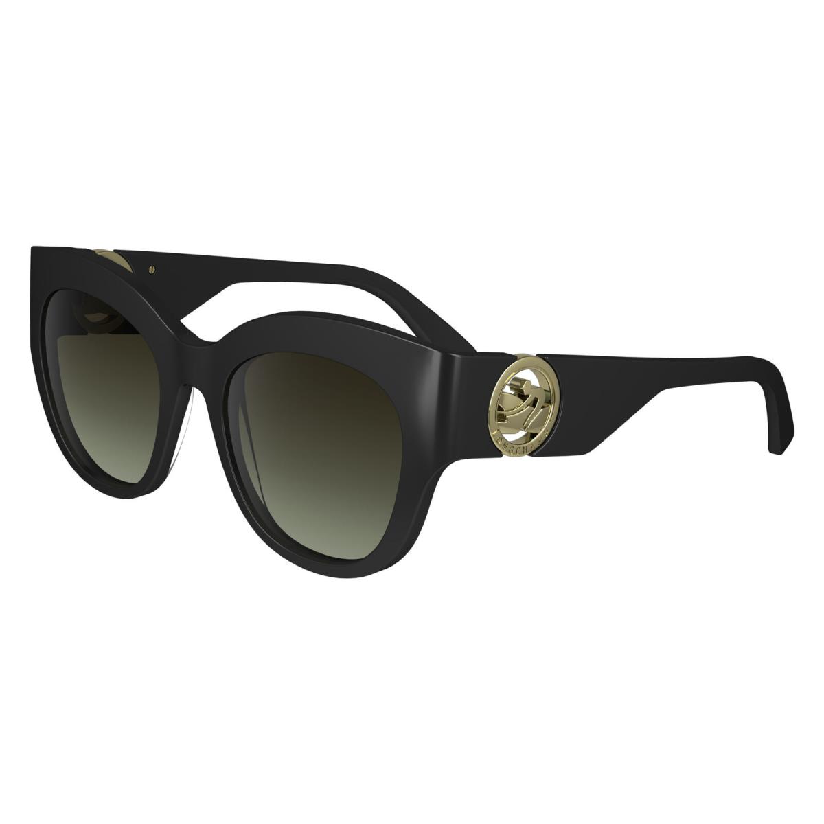 Longchamp LO740S Black 001 Sunglasses