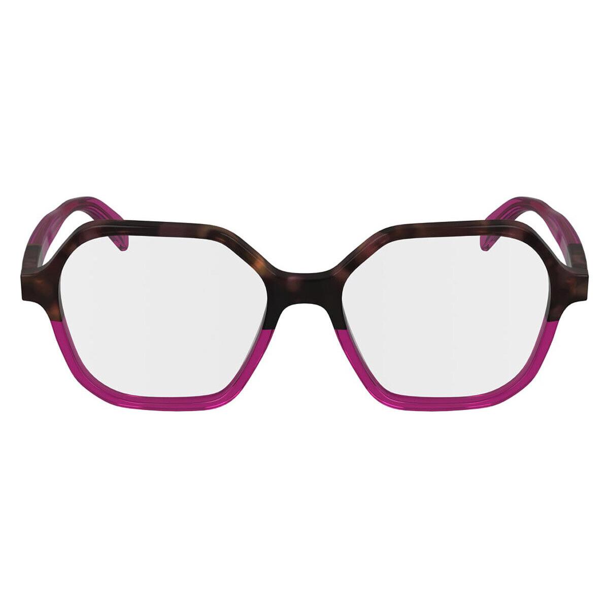 Longchamp LO2740 Eyeglasses Women Cyclamen/havana 51mm