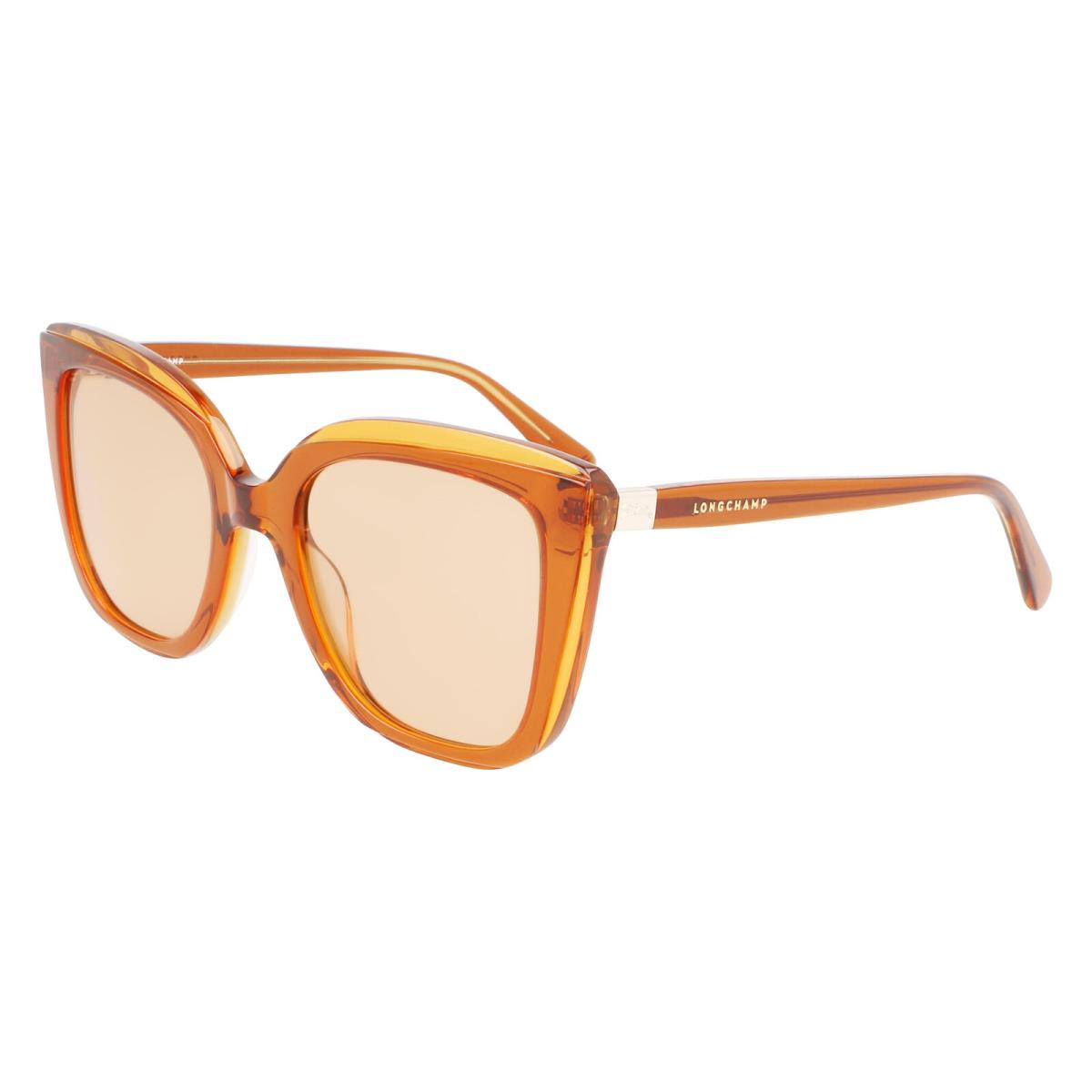 Longchamp LO689S Honey Orange 744 Sunglasses