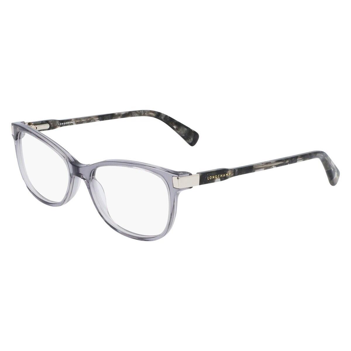 Longchamp LO2616 Eyeglasses Women Gray Rectangle 51mm