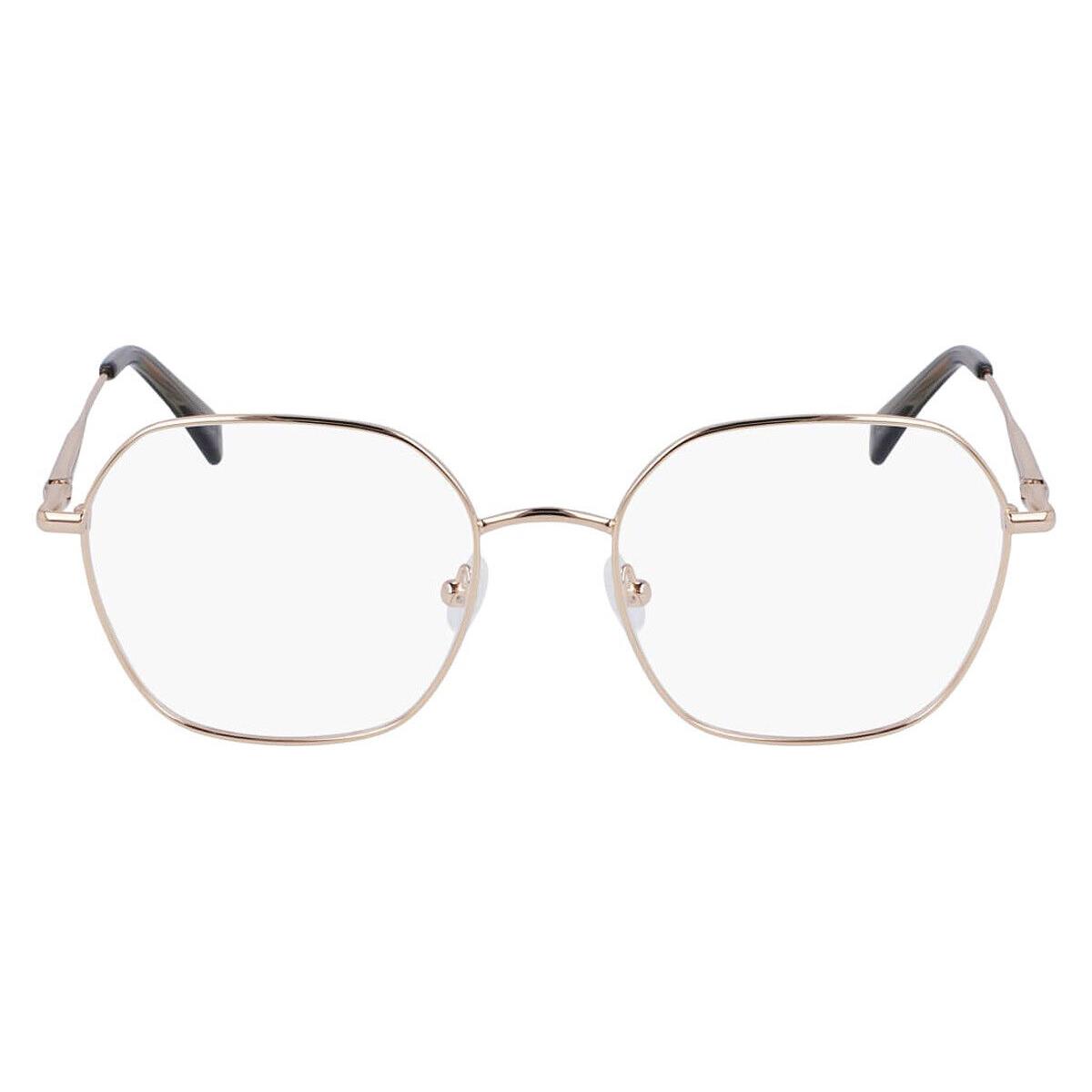 Longchamp Lon Eyeglasses Women Gold 51mm